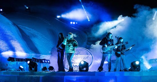 Tesseract live en Arctique