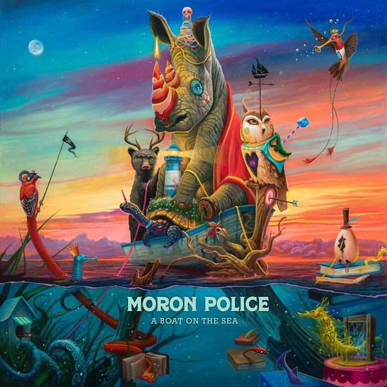 Moron Police – A Boat On The Sea