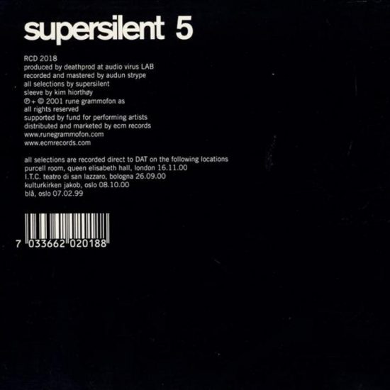 Supersilent – 5