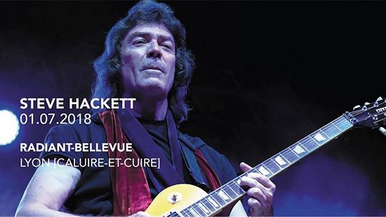Steve Hackett live Radiant Caluire
