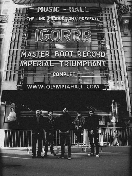 Live report Igorrr + Imperial Triumphant + Master Boot Record band 3