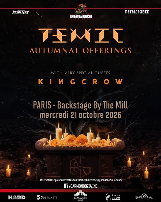 Live report Kingcrow + TEMIC